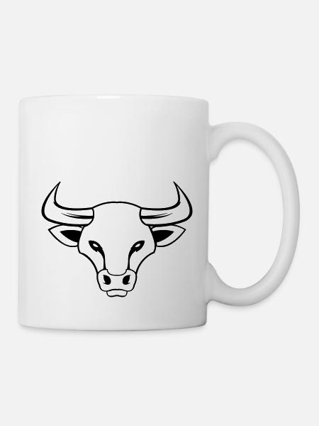 de la - Mug blanc - blanc