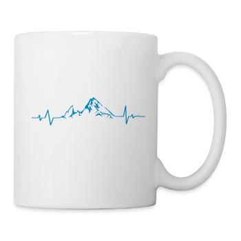 Berg Watzmann - Heartbeat ECG Home 2713 - Mug - white - Right
