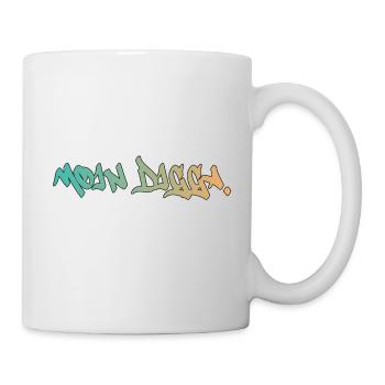 Moin Digga Schriftzug #001 - Tasse - Weiß - Rechts