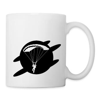 Paragliding - Mug blanc - blanc - Droite