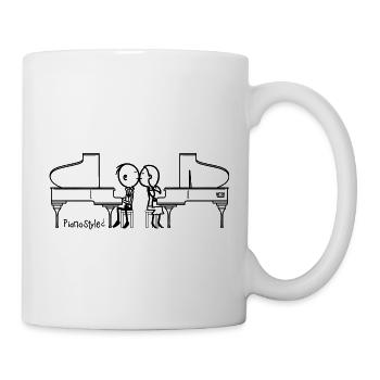 pianostyle - kiss'n'style - Mug - white - Right