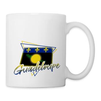 Guadeloupe - Tasse - Weiß - Rechts