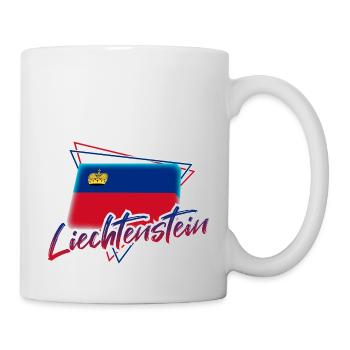Liechtenstein - Tasse - Weiß - Rechts