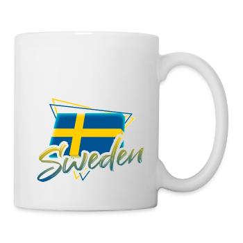 Suède - Mug blanc - blanc - Droite