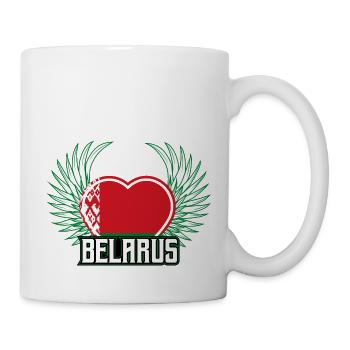 Weißrussland - Tasse - Weiß - Rechts