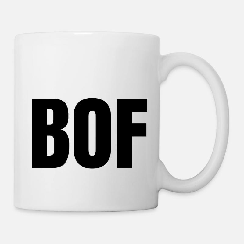 bof - Mug blanc - blanc