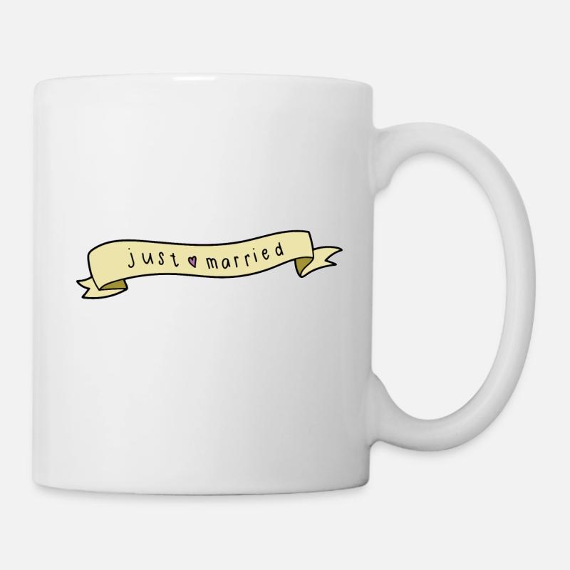Just Married - Tasse - Weiß