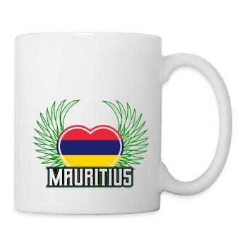 Mauritius - Tasse - Weiß - Rechts