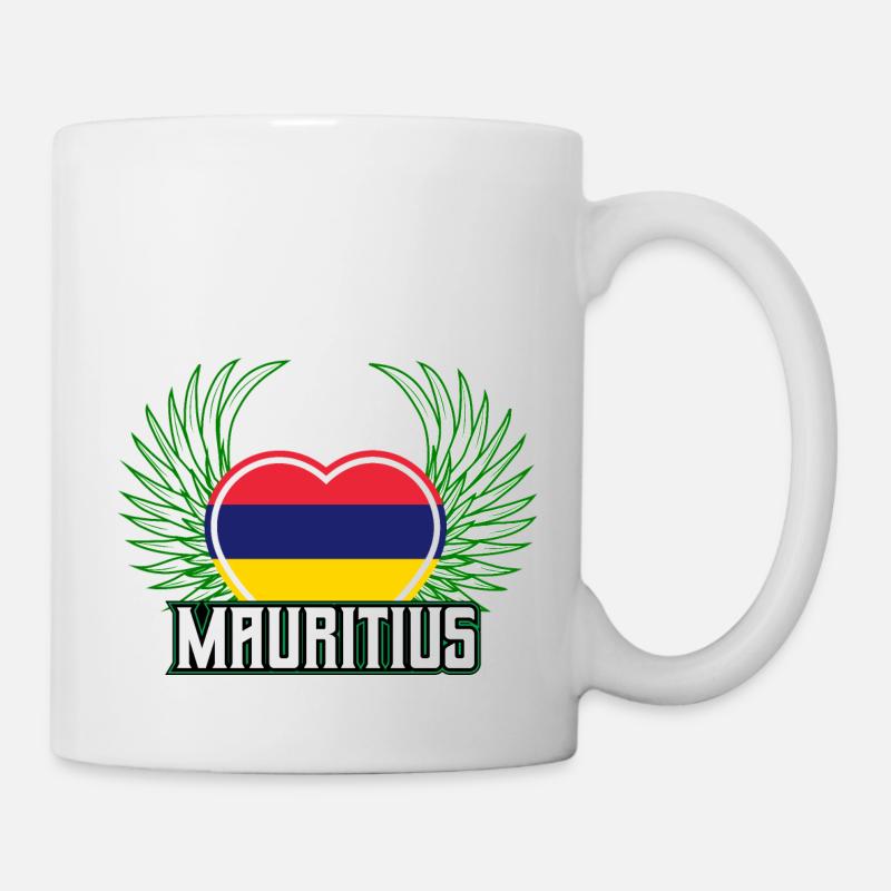 Mauritius - Tasse - Weiß