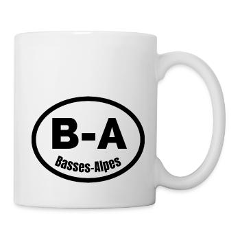 basses-alpes - Mug blanc - blanc - Droite