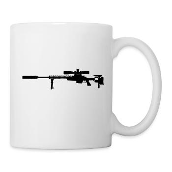 G22 Scharfschützengewehr Deutschland Bundeswehr - Tasse - Weiß - Rechts