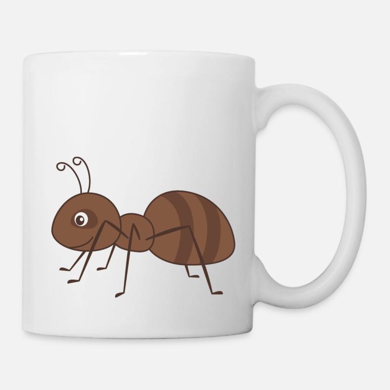 Ameise - Tasse - Weiß