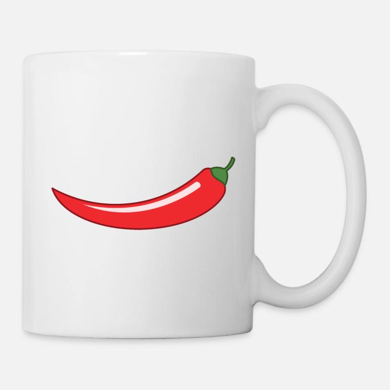 Chilli - Tasse - Weiß