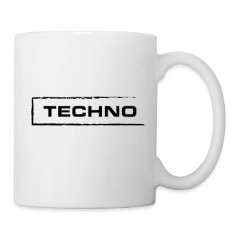 Techno Festival Outfit Grunge Style Gift - Mug - white - Right