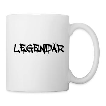 legendär - Tasse - Weiß - Rechts