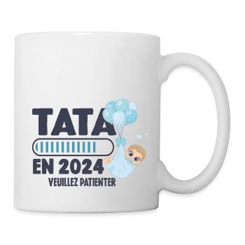 Annonce Grossesse Originale Future Tata En 2024 - Mug blanc - blanc - Droite