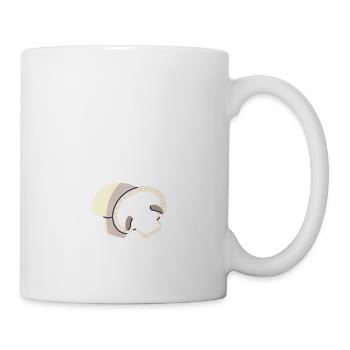 je peux pas j'ai champignons - Mug blanc - blanc - Droite