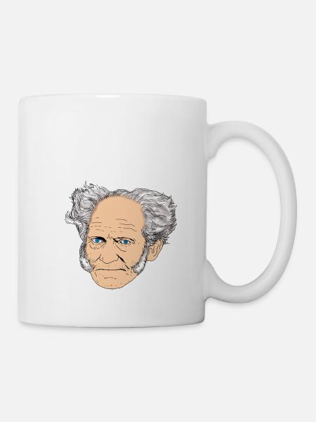 SCHOPENHAUER - Tasse - Weiß