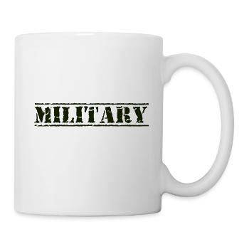 Militaire - Mug blanc - blanc - Droite