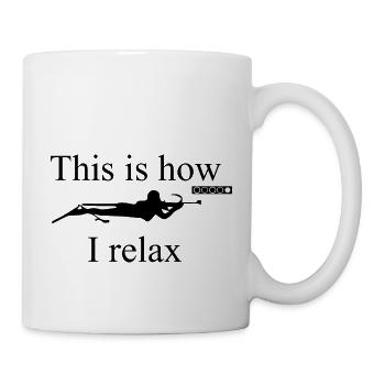 Biathlon Ski - Mug - white - Right