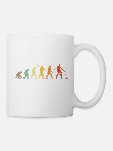 Evolution Treasure Hunter Metalldetektor - Tasse - Weiß