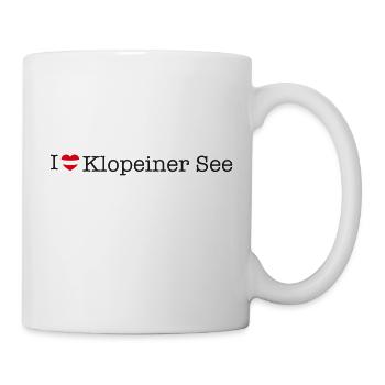 J’adore Klopeiner See - Mug blanc - blanc - Droite