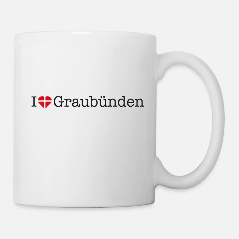 I love Graubünden - Mug - white