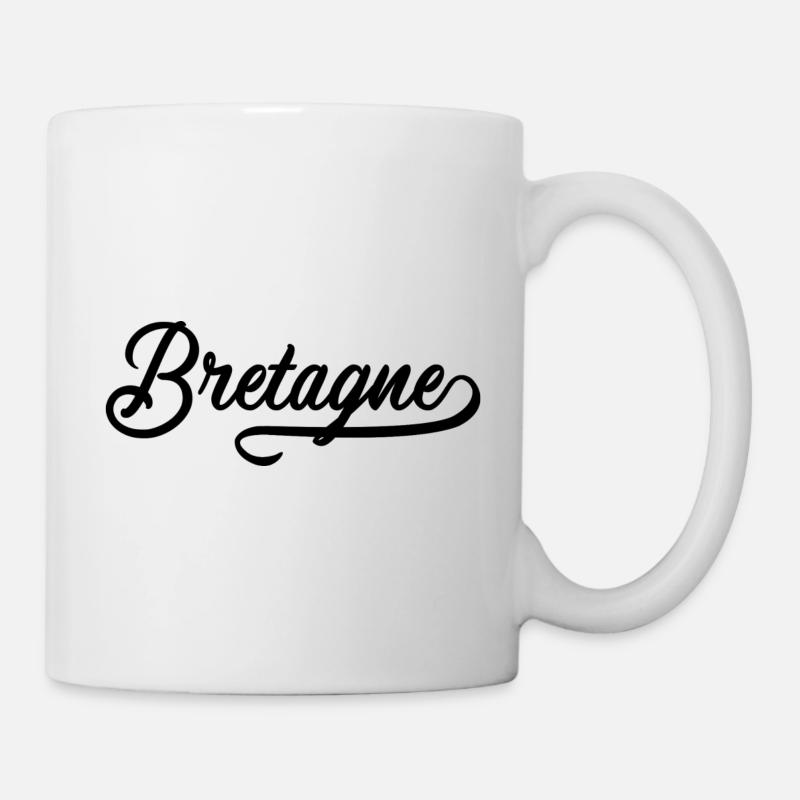 Bretagne vintage - Mug blanc - blanc