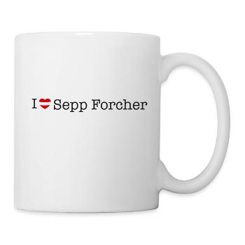 J’adore Sepp Forcher - Mug blanc - blanc - Droite