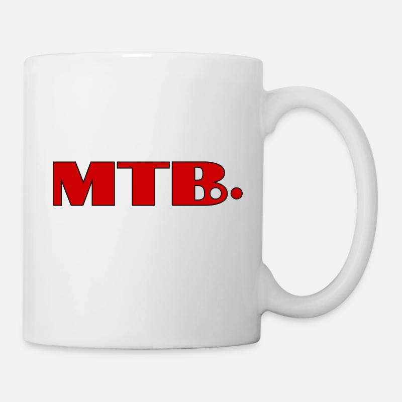 MTB - Tasse - Weiß