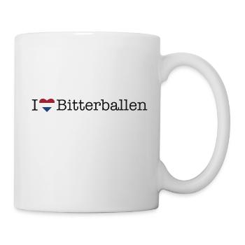 I love Bitterballen - Mug - white - Right
