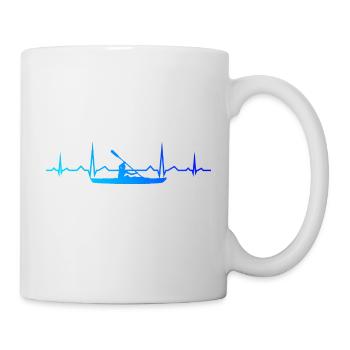 Kayak Kayak Hommes Femmes Canoë Kayak - Mug blanc - blanc - Droite