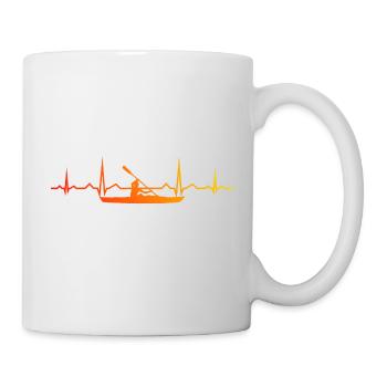 Femmes Kayak Hommes Kayak Kayak Kayak Kayak Canoë - Mug blanc - blanc - Droite