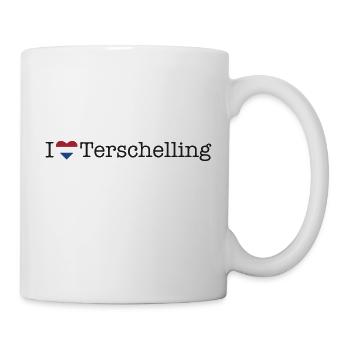 I love Terschelling - Tasse - Weiß - Rechts