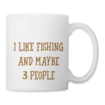 FISHING - Tasse - Weiß - Rechts
