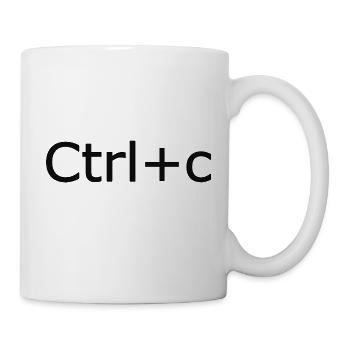 Ctrl+C - Mug - white - Right