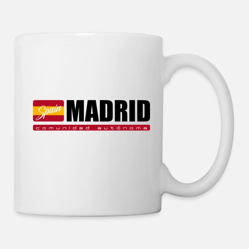 Autonome Gemeinschaft Madrid - Tasse - Weiß