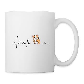 Heartbeat Hamster - Mug - white - Right