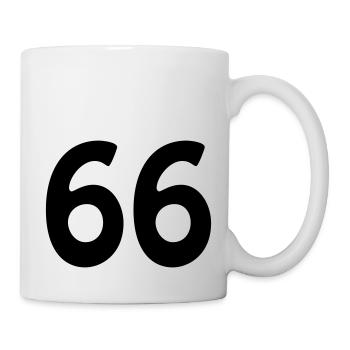 66 - Tasse - Weiß - Rechts