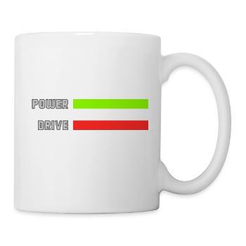 Power Drive - Tasse - Weiß - Rechts