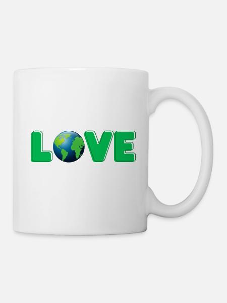 LOVE Mother Earth - Mug - white