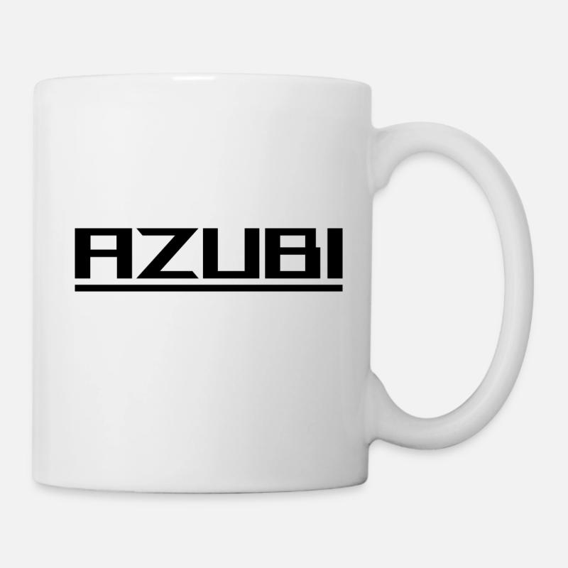 Azubi black - Tasse - Weiß