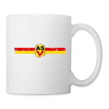 DDR - NVA - Armeesportverein - Retro usedlook - Tasse - Weiß - Rechts