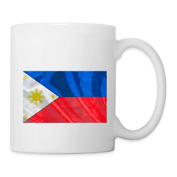 Philippines Collection 'par nikkkooo - Mug blanc - blanc - Droite
