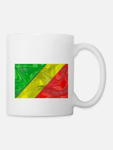 Congo Collection 'par nikkkooo - Mug blanc - blanc