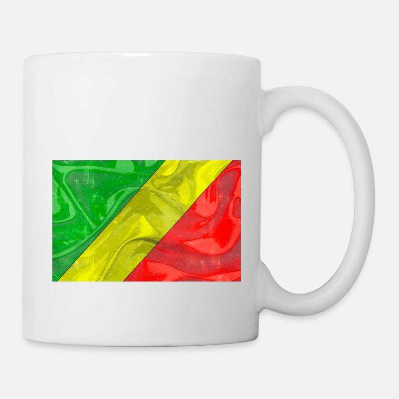 Congo Collection 'par nikkkooo - Mug blanc - blanc