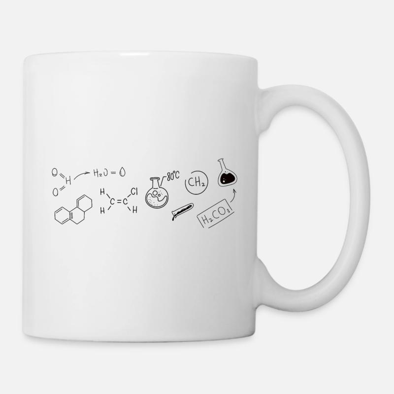 Chemie Strukturformel - Tasse - Weiß