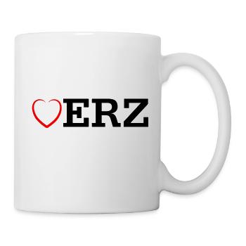 Ich Liebe das Erzgebirge - Tasse - Weiß - Rechts