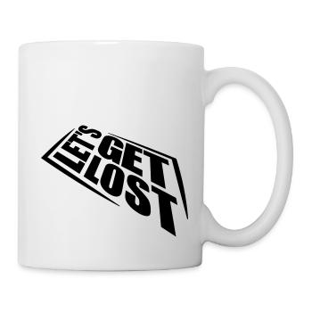 Lets Get Lost - Mug - white - Right