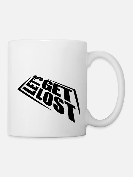 Lets Get Lost - Tasse - Weiß